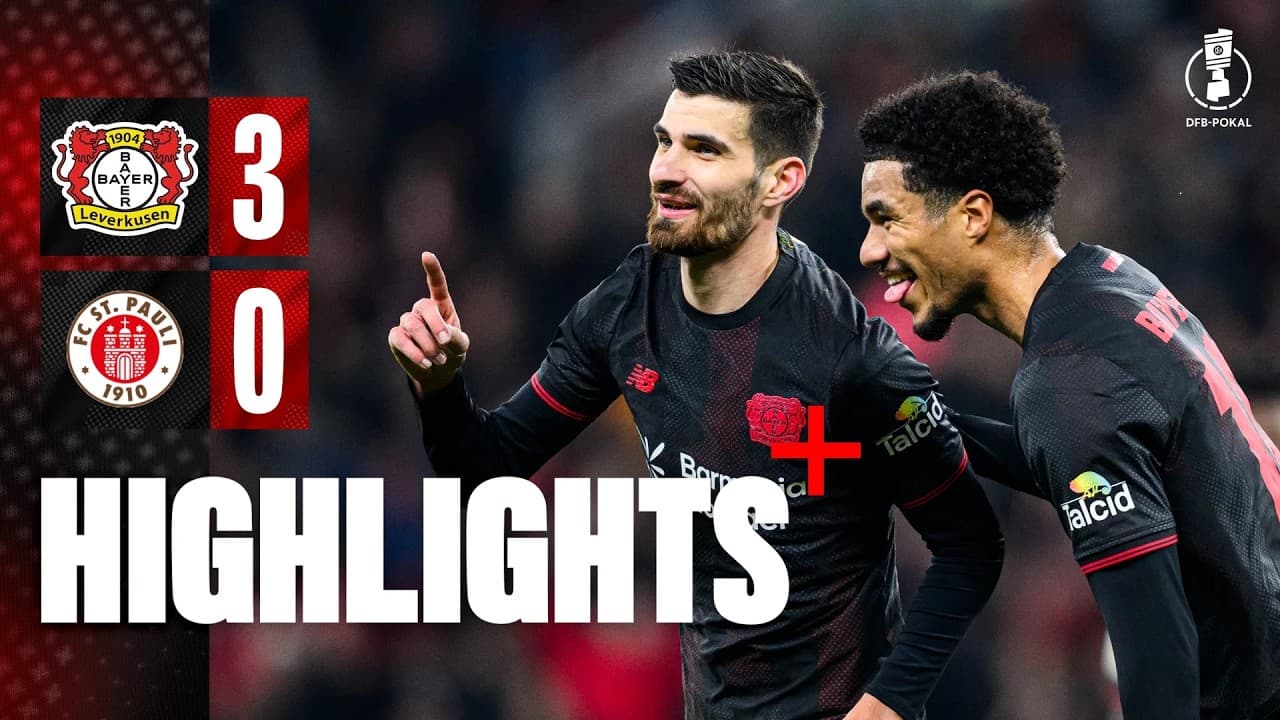 바이어 04 레버쿠젠 3 VS 0 FC 장크트파울리