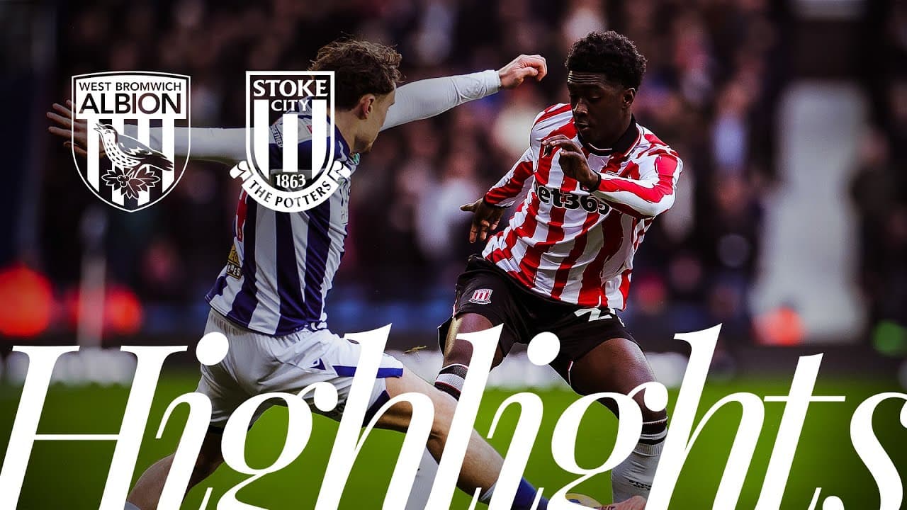 웨스트 브로미치 앨비언 0 VS 0 스토크 시티 FC