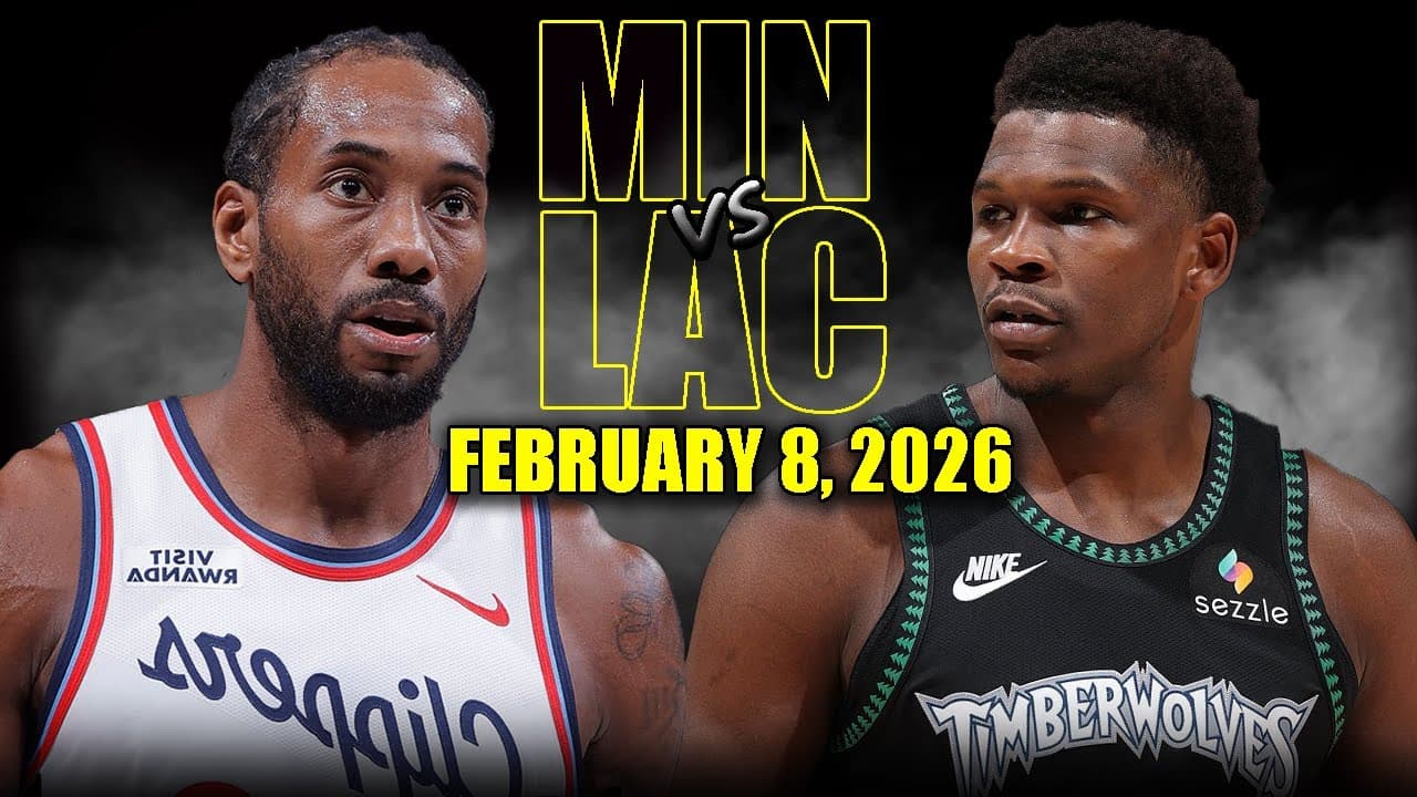 미네소타 팀버울브스 96 VS 115 LA 클리퍼스