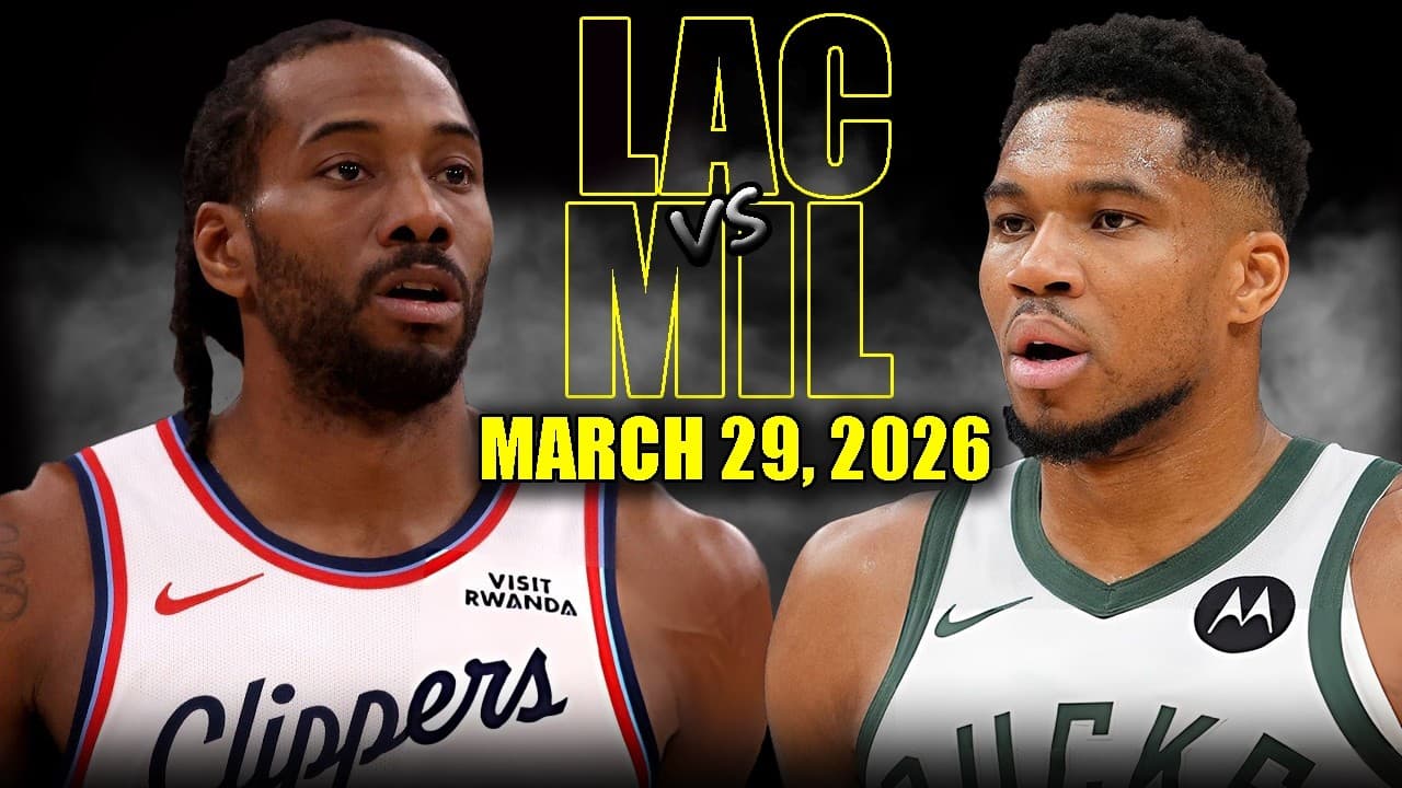 NBA 밀워키 벅스 113-127 LA 클리퍼스 하이라이트