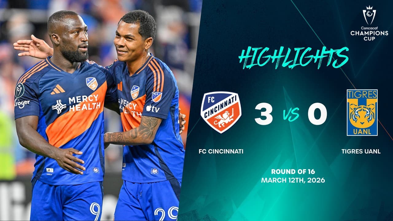 FC 신시내티 3-0 티그레스 UANL 하이라이트