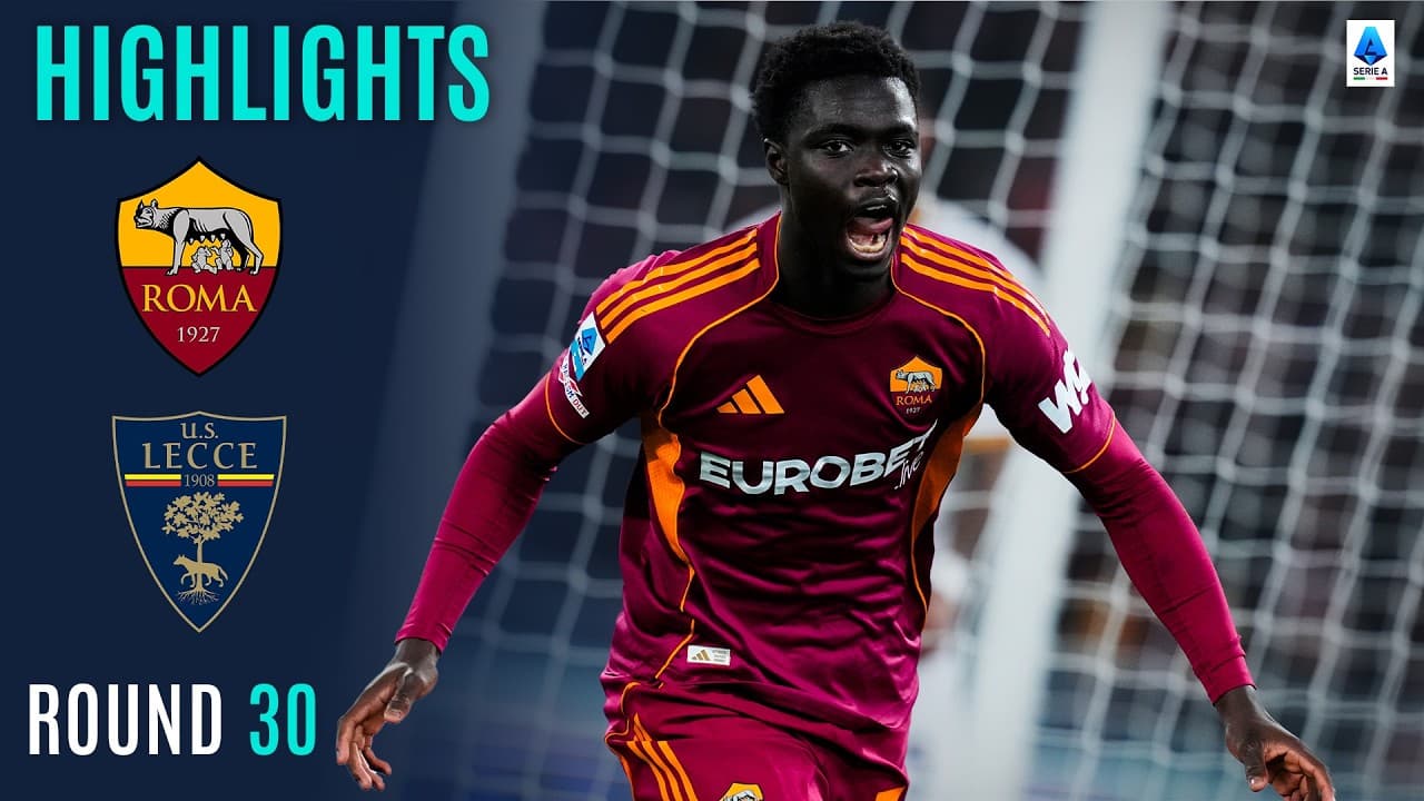 AS 로마 1-0 US 레체 하이라이트