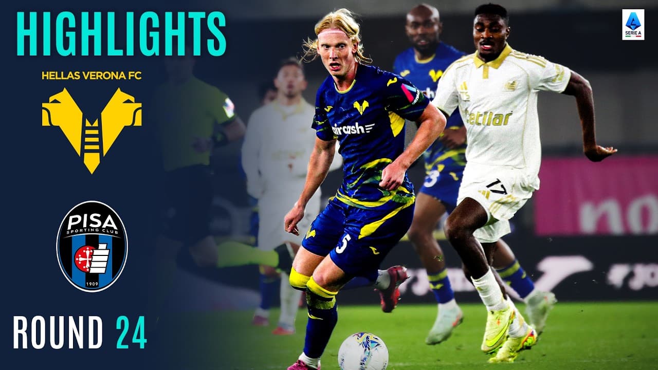 엘라스 베로나 FC 0 VS 0 AC 피사 1909