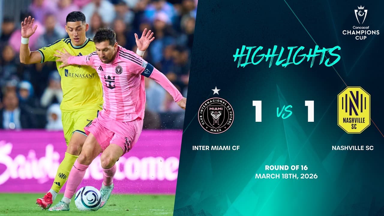 인터 마이애미 CF 1-1 내슈빌 SC 하이라이트