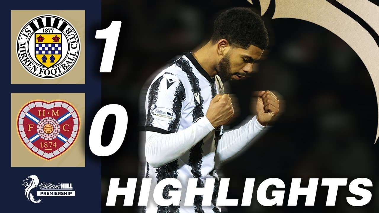 세인트 미렌 FC 1 VS 0 하트 오브 미들로시언 FC