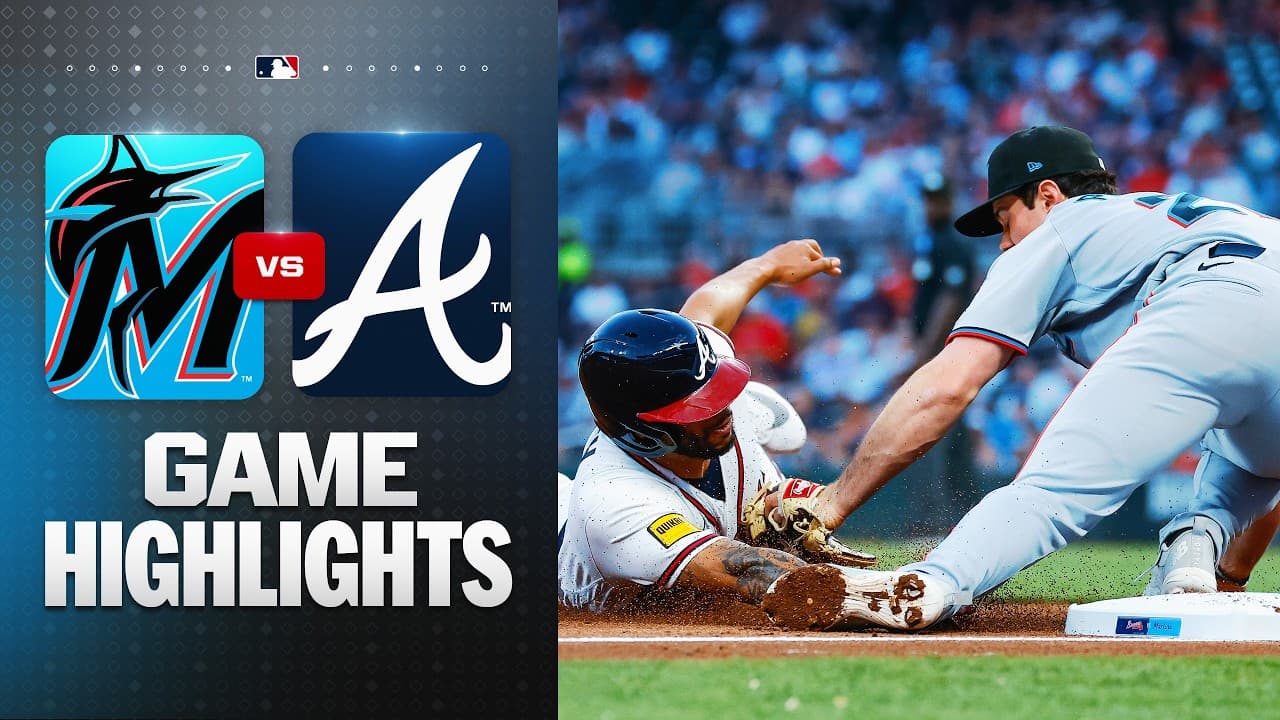 MLB 마이애미 10-4 애틀랜타 하이라이트