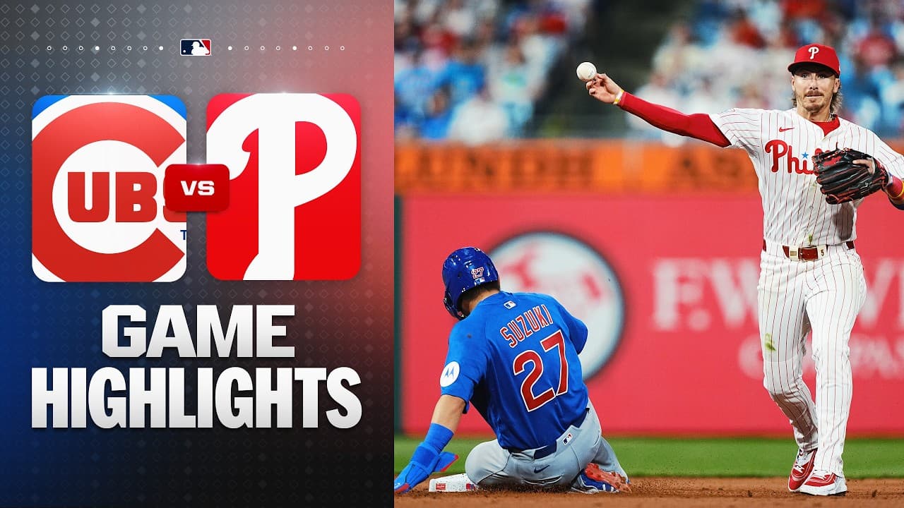 MLB 시카고 컵스 7-13 필라델피아 하이라이트