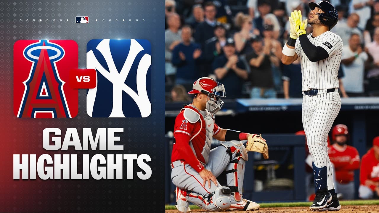 MLB LA에인절스 10-11 뉴욕양키스 하이라이트