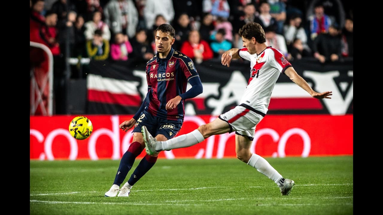 라요 바예카노 1-1 레반테 UD 하이라이트