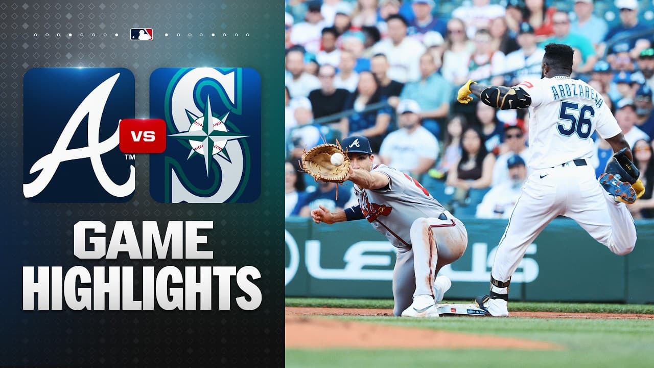 MLB 애틀랜타 4-5 시애틀 하이라이트