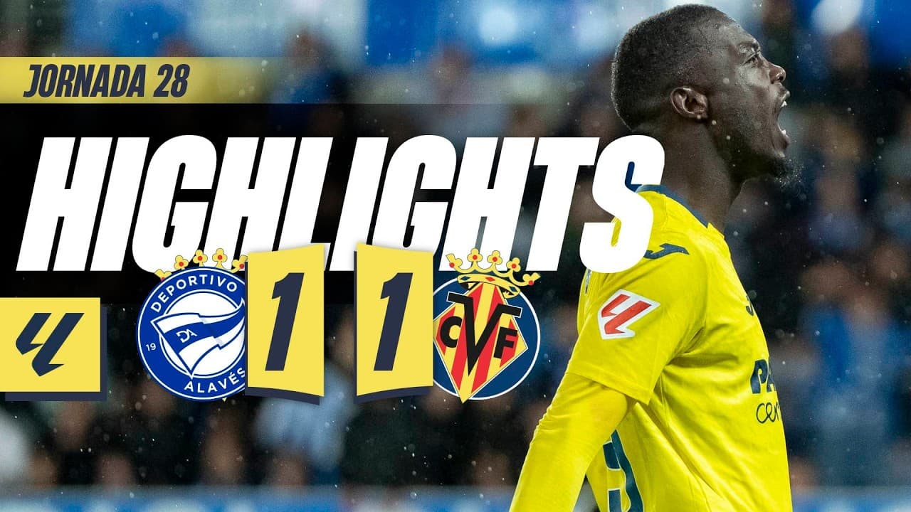 알라베스 1-1 비야레알 하이라이트