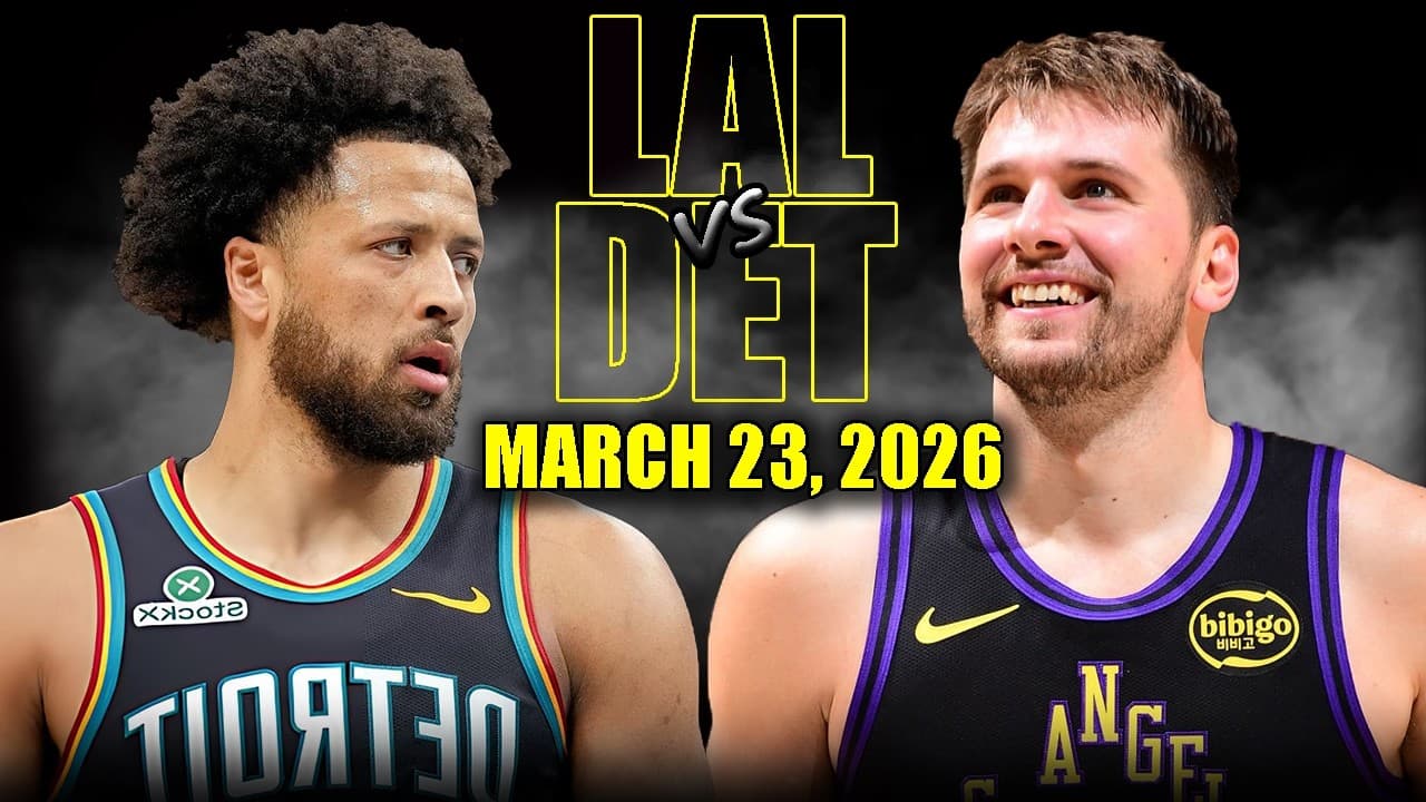 NBA 디트로이트 피스톤즈 113-110 LA 레이커스 하이라이트