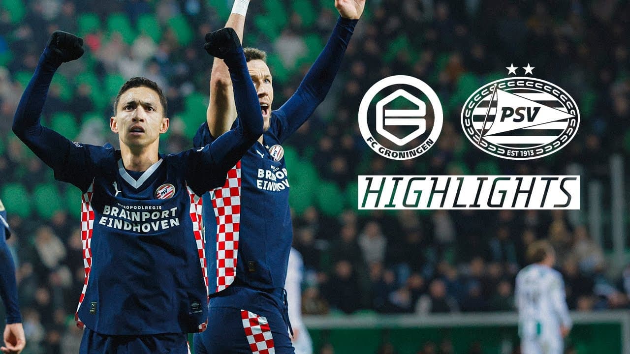 FC 흐로닝언 1 VS 2 PSV 에인트호번