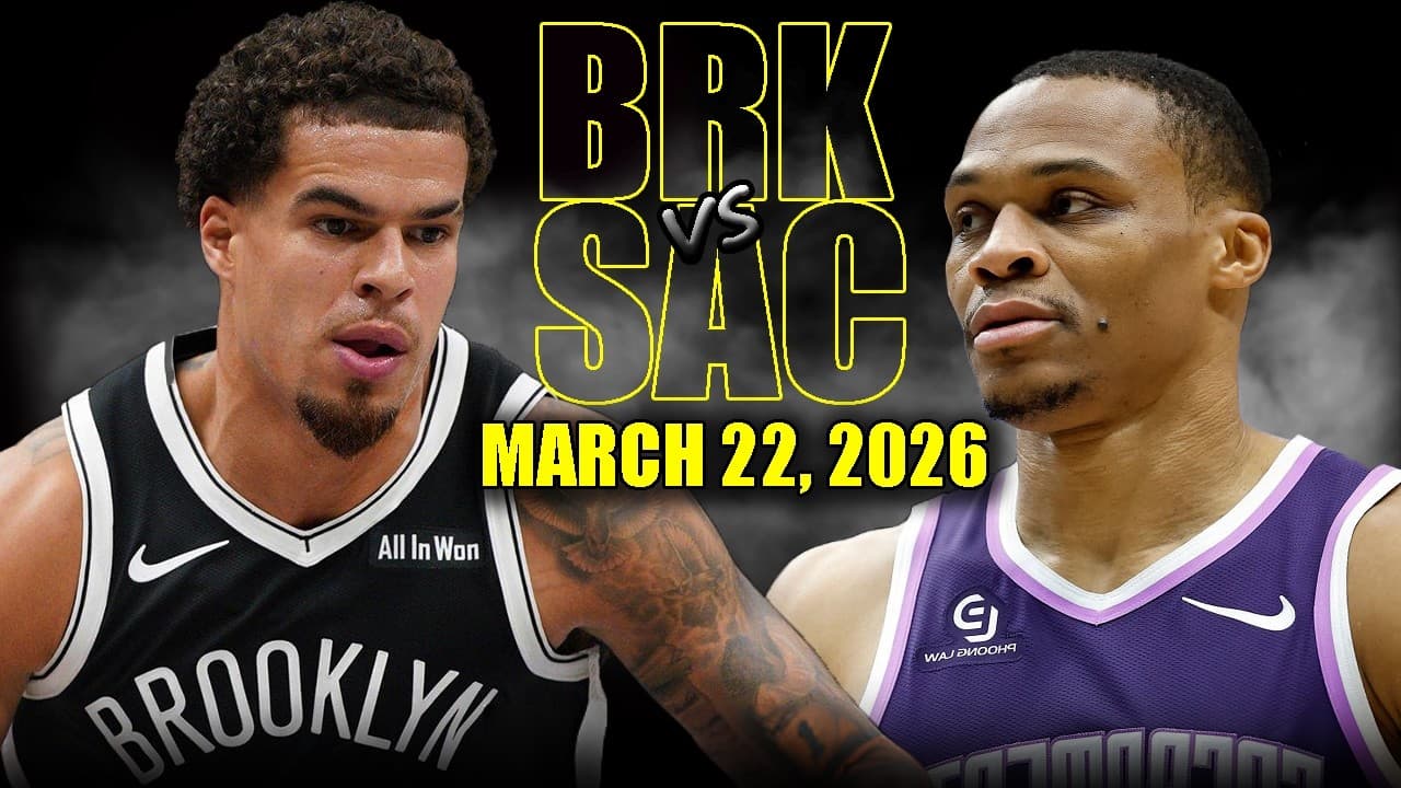 NBA 새크라멘토 킹스 126-122 브루클린 네츠 하이라이트