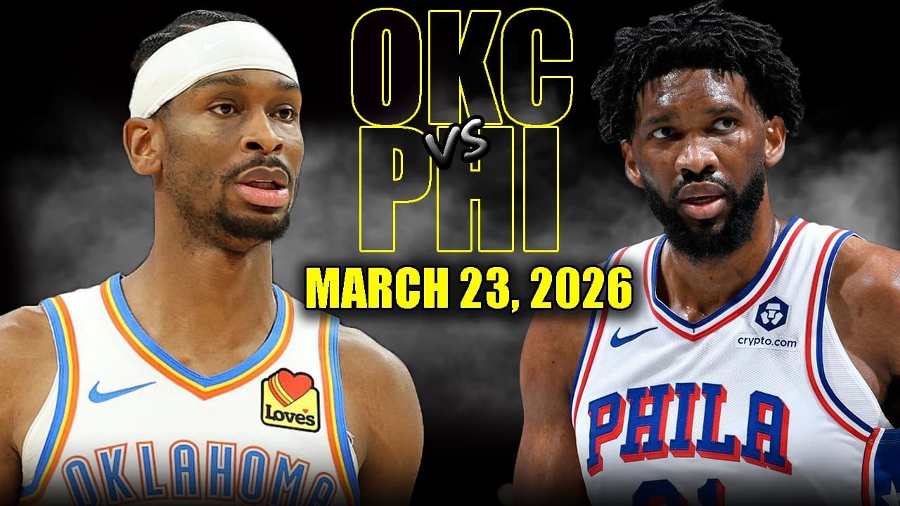 NBA 필라델피아 세븐티식서스 103-123 오클라호마시티 썬더 하이라이트