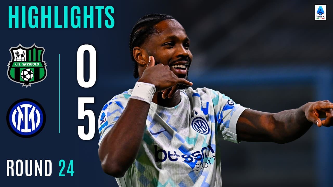 US 사수올로 칼초 0 VS 5 인터밀란