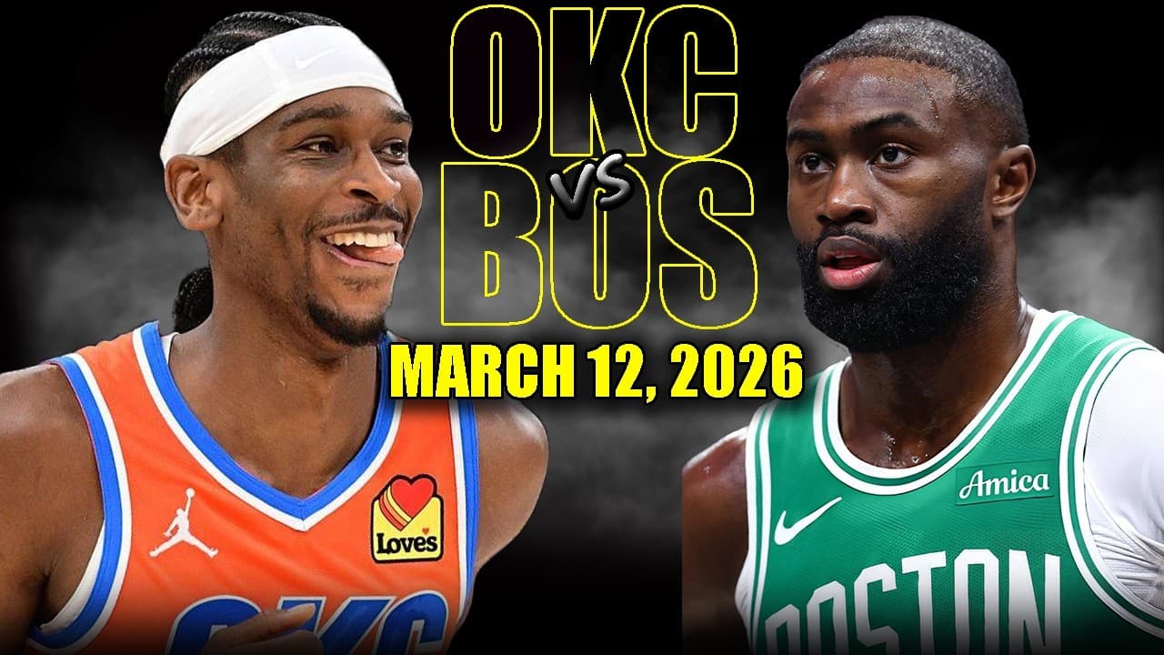 NBA 	 오클라호마시티 썬더 104-102 보스턴 셀틱스 하이라이트