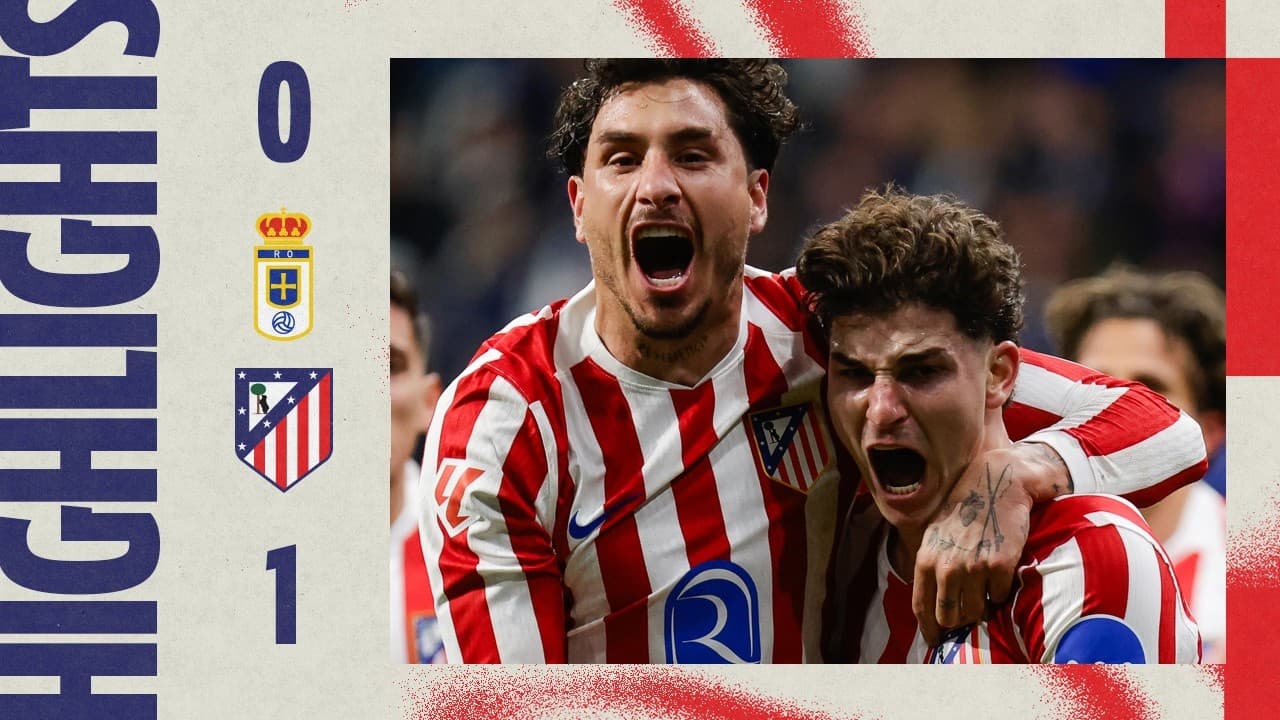 레알 오비에도 0-1 아틀레티코 마드리드 하이라이트