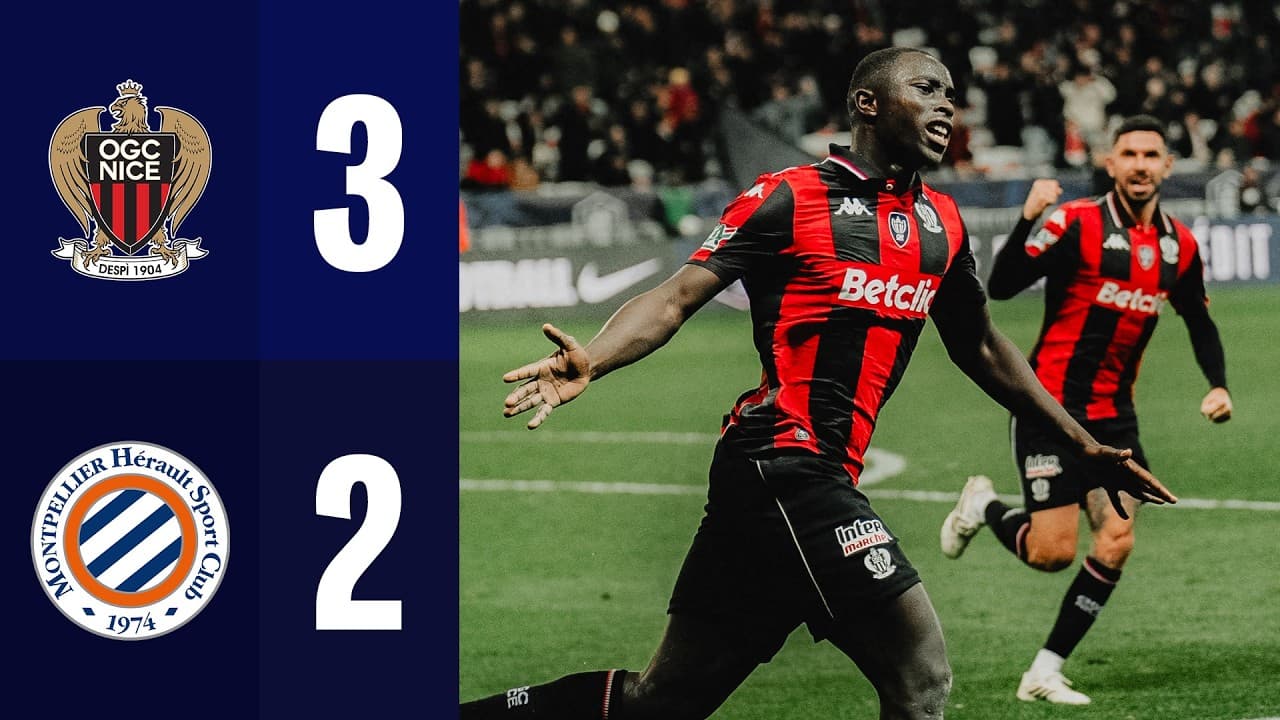 OGC 니스 3 VS 2 몽펠리에 HSC
