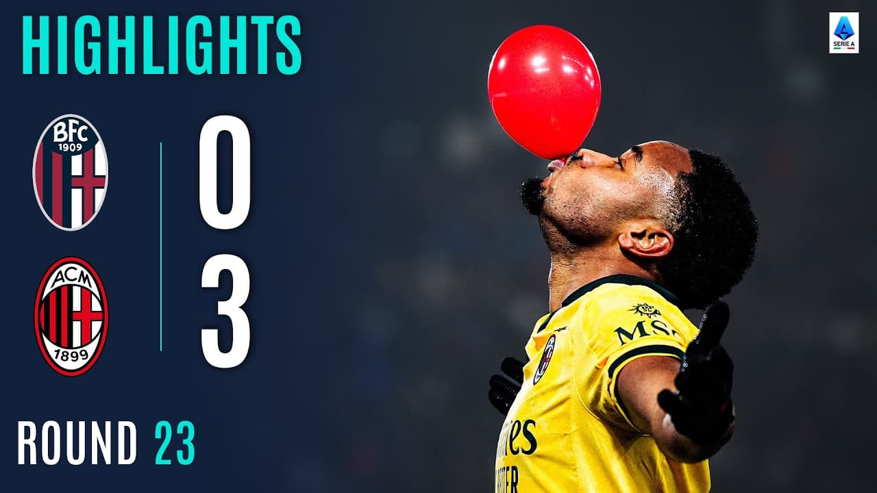 볼로냐 FC 1909 0 VS 3 AC 밀란