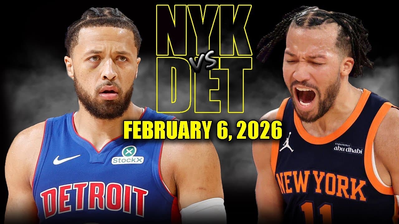 디트로이트 피스톤즈 118 VS 80 뉴욕 닉스