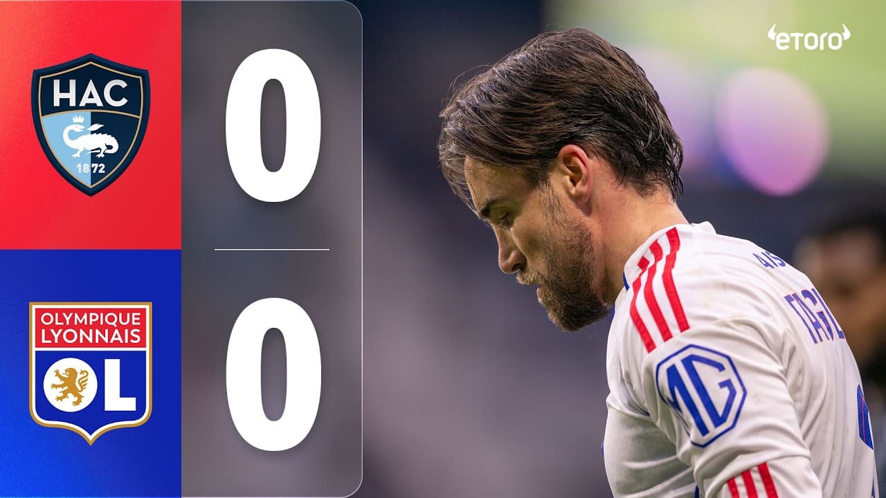 르아브르 AC 0-0 올랭피크 리옹 하이라이트