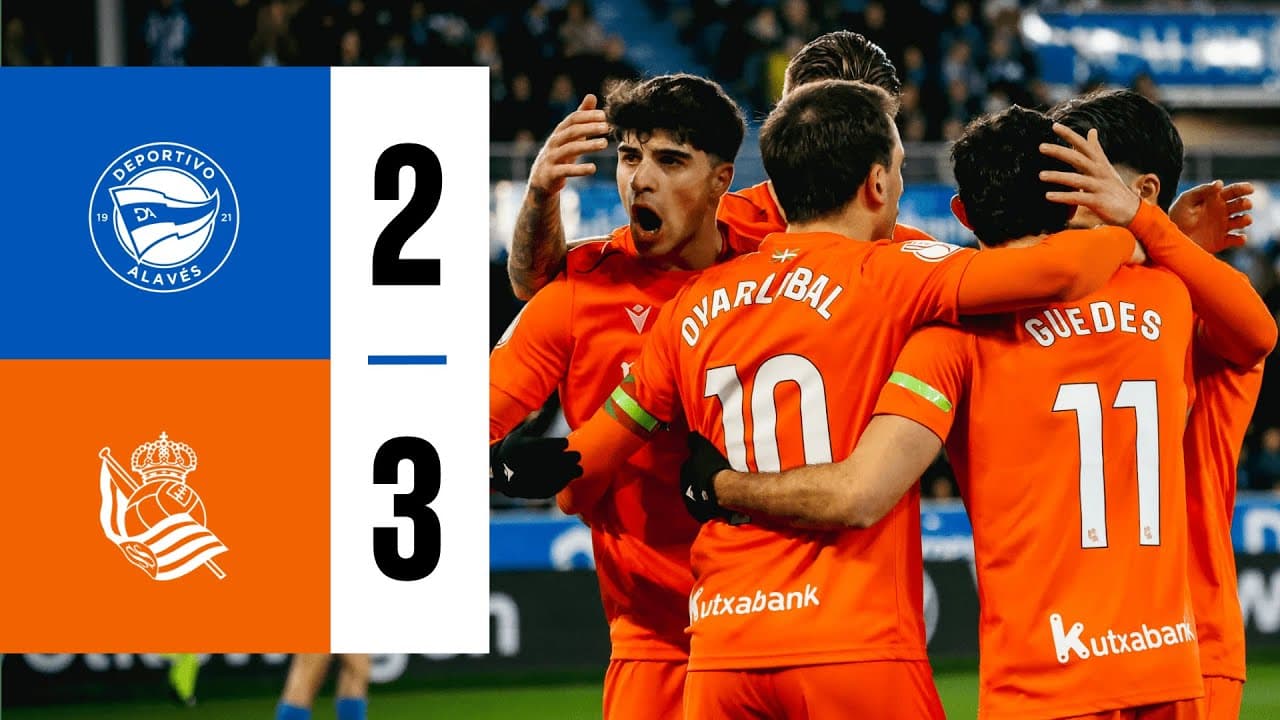알라베스 2 VS 3 레알 소시에다드