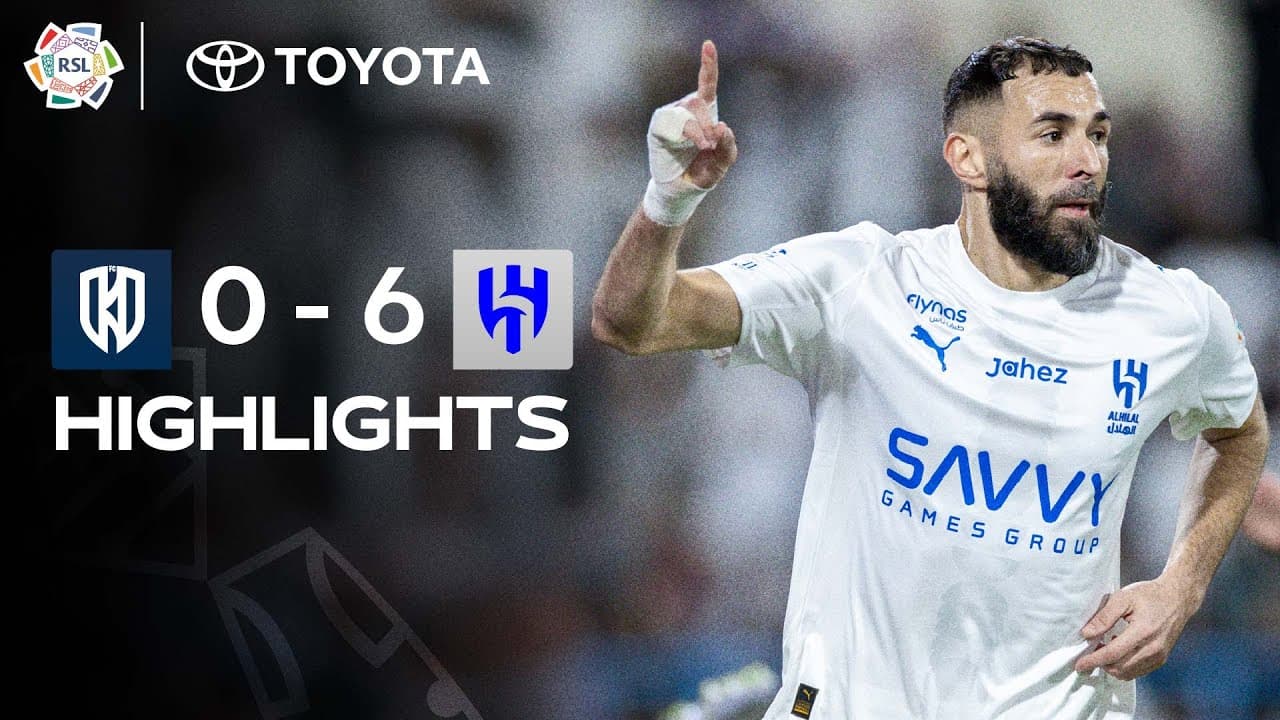 알오크두드 클럽 0 VS 6 알힐랄