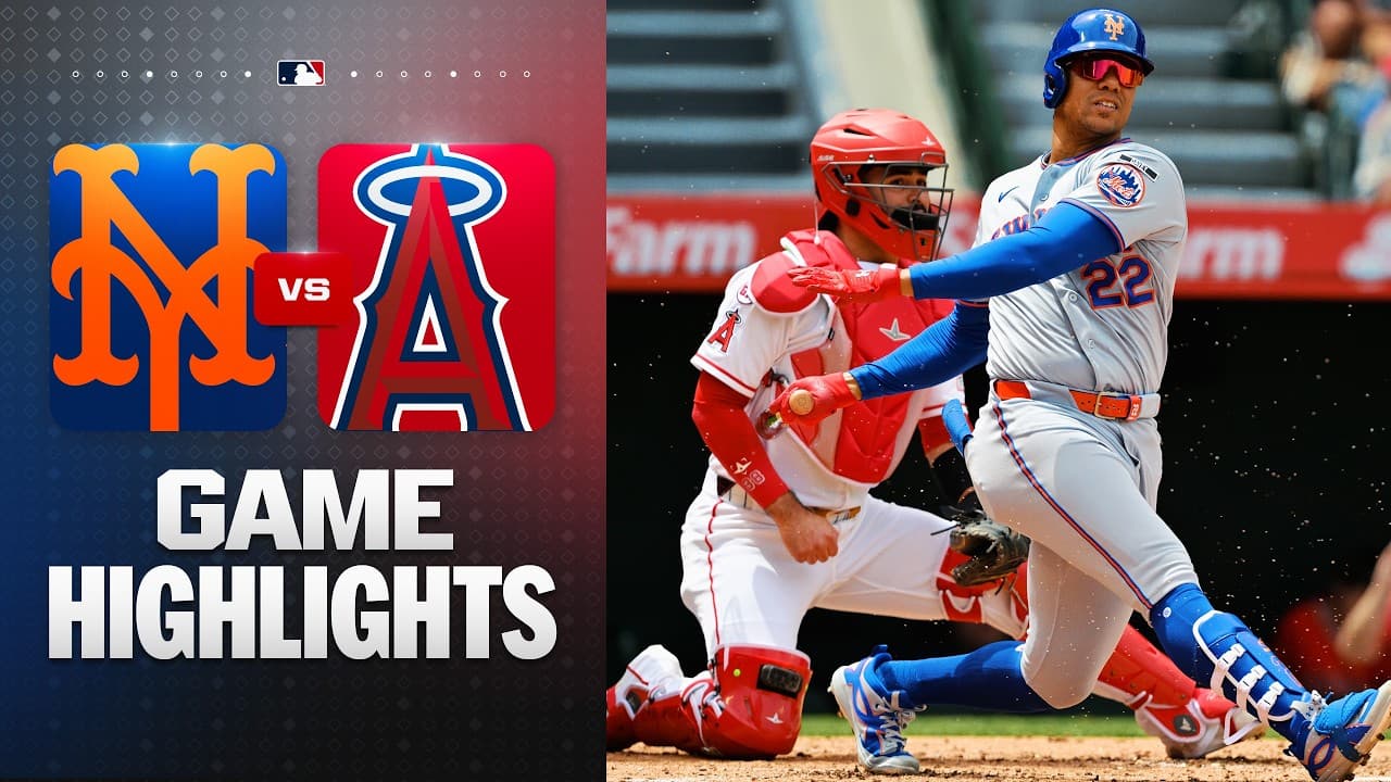 MLB 뉴욕 메츠 5-1 LA에인절스 하이라이트