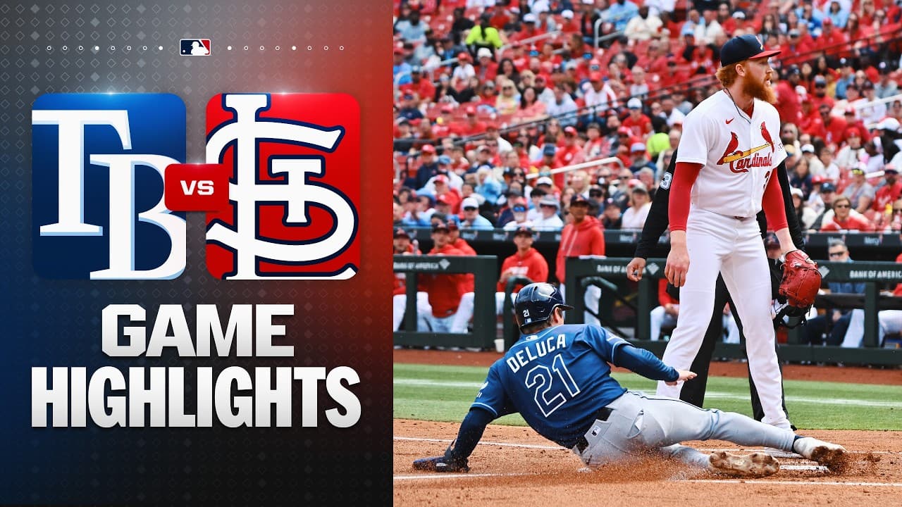 MLB 세인트루이스 7-11 탬파베이 하이라이트