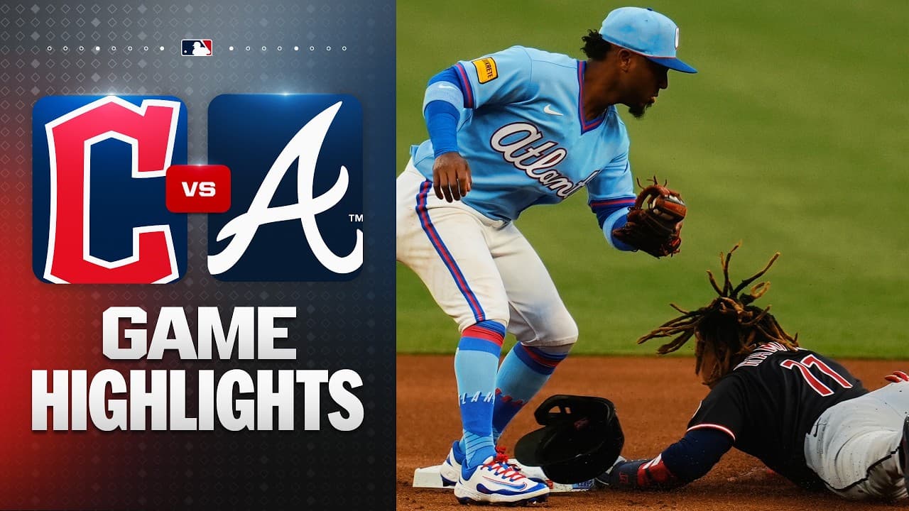 MLB 클리블랜드 가디언스 1-13 애틀랜타 하이라이트