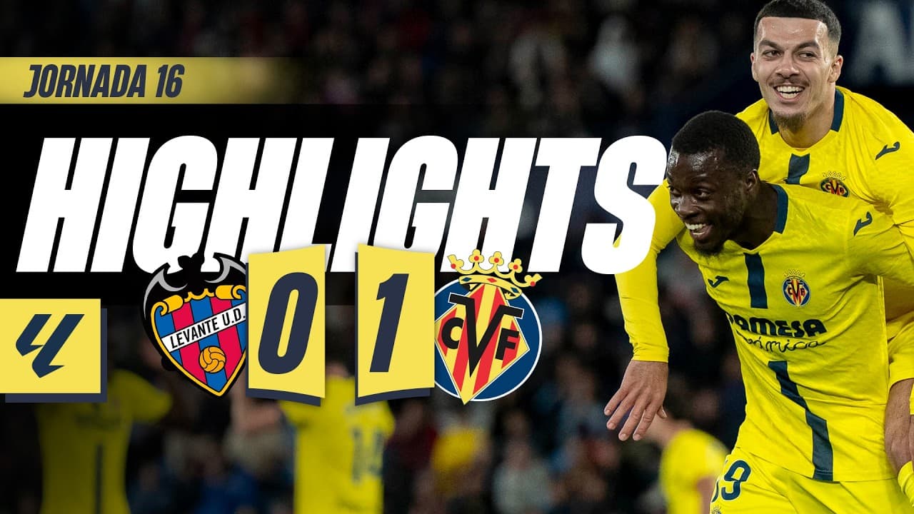 레반테 UD 0 VS 1 비야레알
