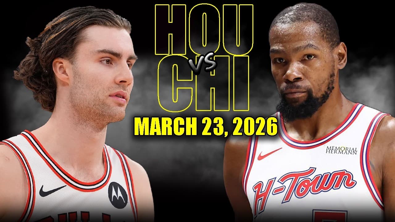 NBA 시카고 불스 132-124 휴스턴 로키츠 하이라이트