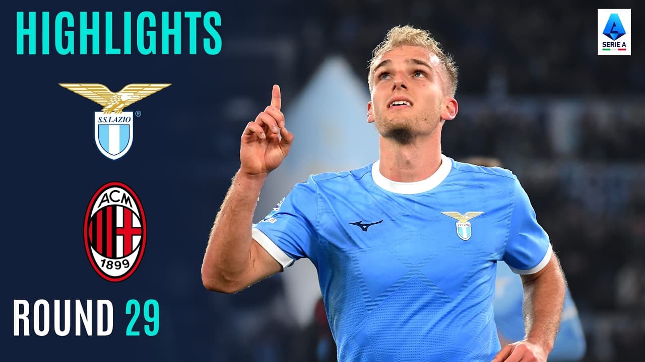 SS 라치오 1-0 AC 밀란 하이라이트