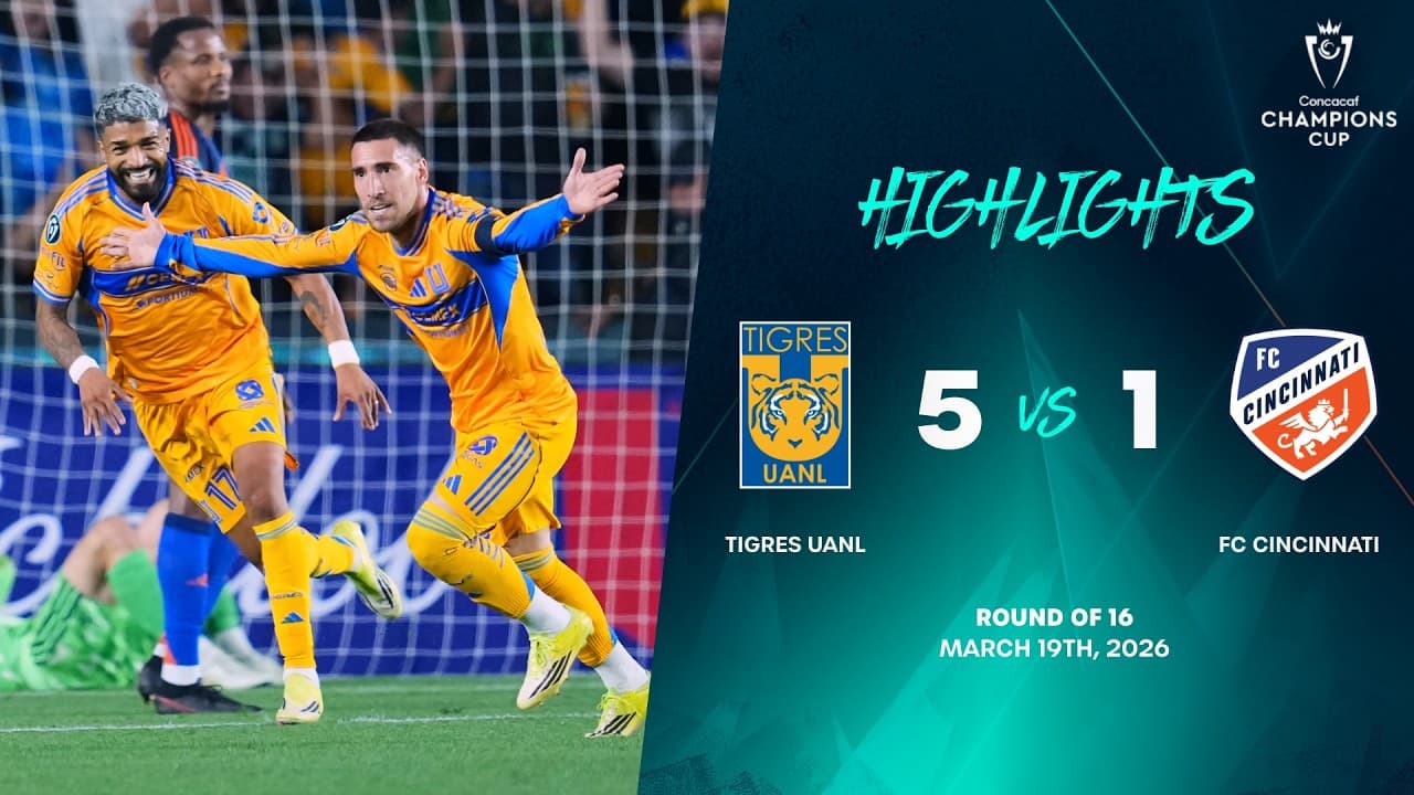 티그레스 UANL 5-1 FC 신시내티 하이라이트