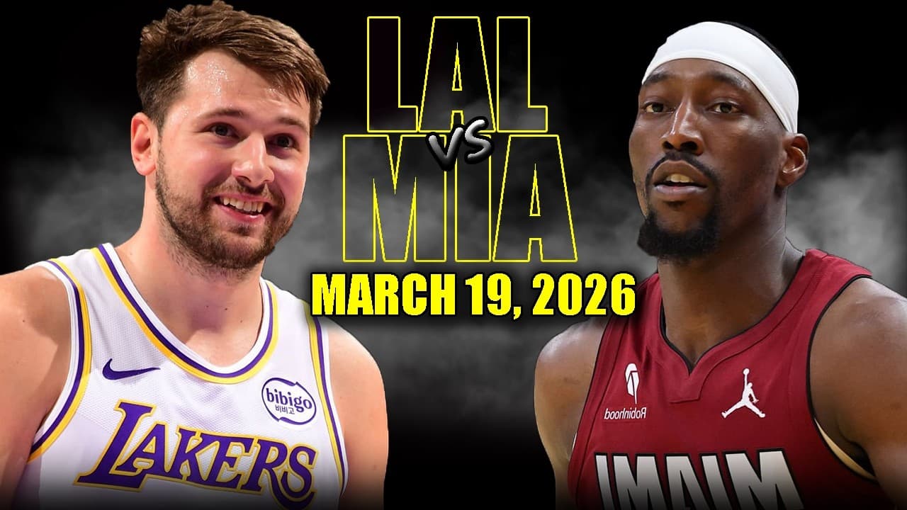 NBA 마이애미 히트 126-134 LA 레이커스 하이라이트