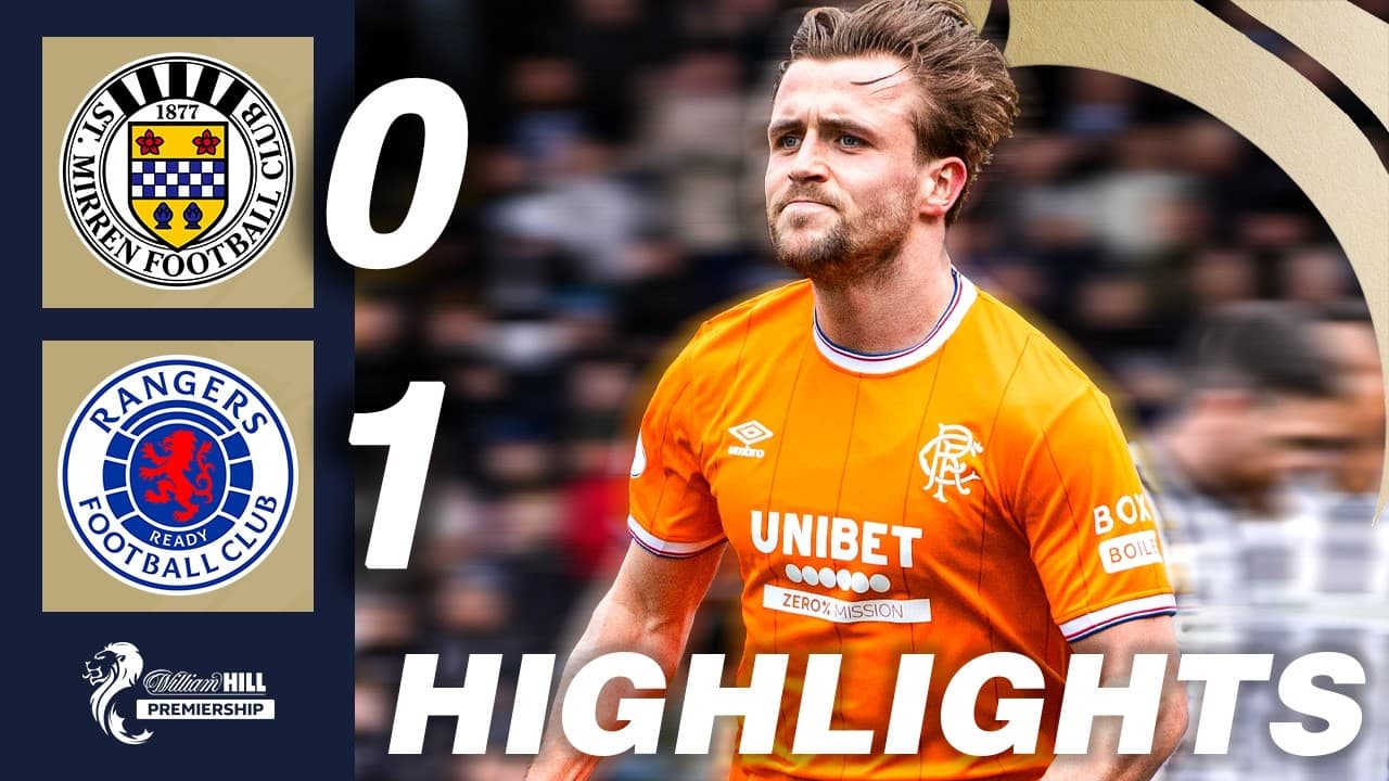 세인트 미렌 FC 0-1 레인저스 FC 하이라이트