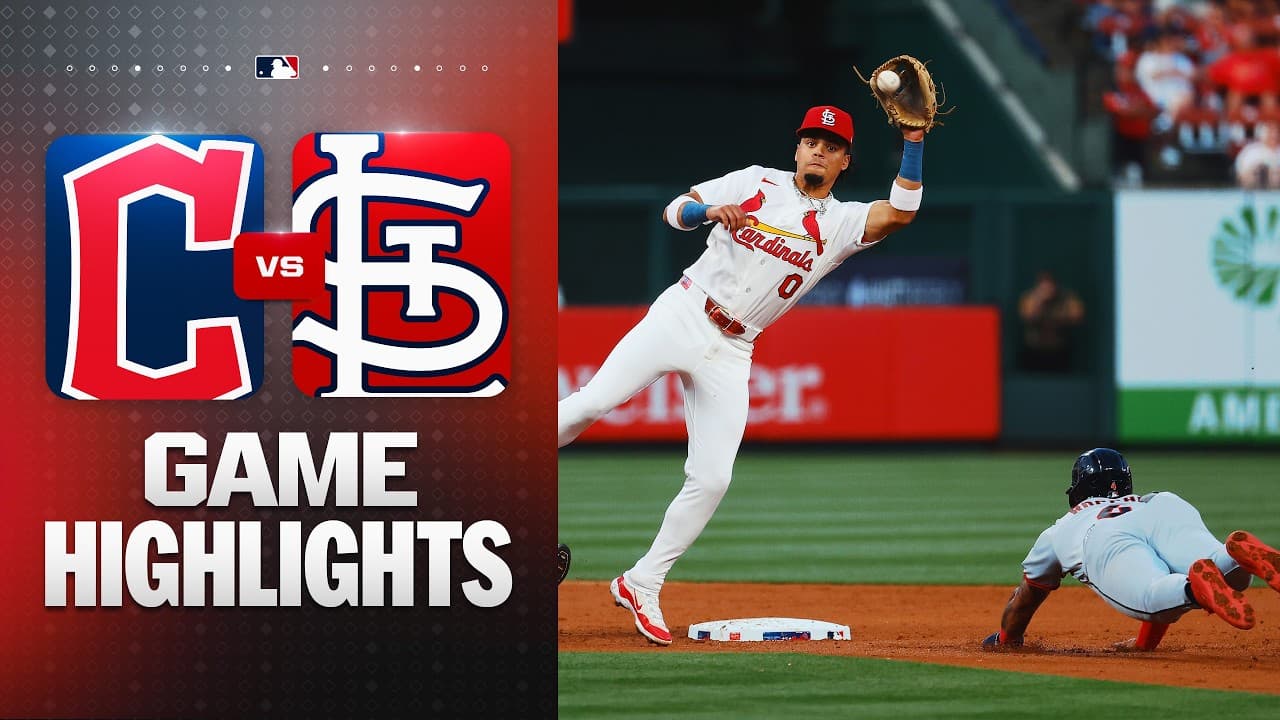 MLB 클리블랜드 가디언스 9-3 St. 루이스 하이라이트