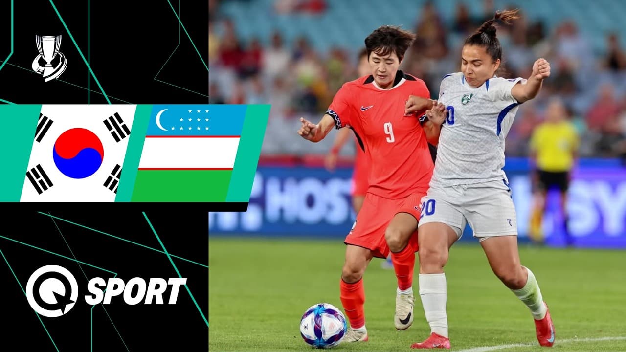 한국 (W) 6-0 우즈베키스탄 (W) 하이라이트