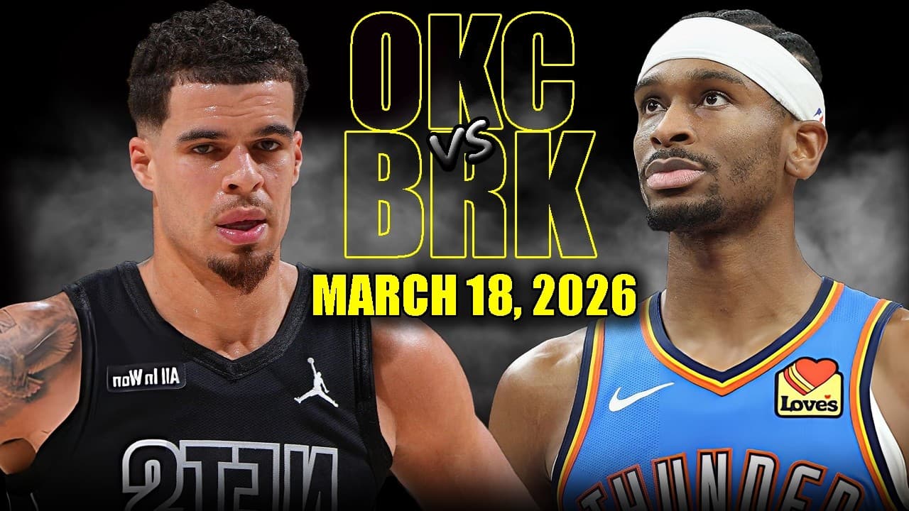 NBA 브루클린 네츠 92-121 오클라호마시티 썬더 하이라이트