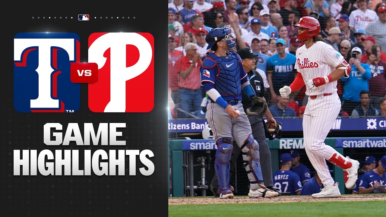 MLB 필라델피아 5-3 텍사스 하이라이트