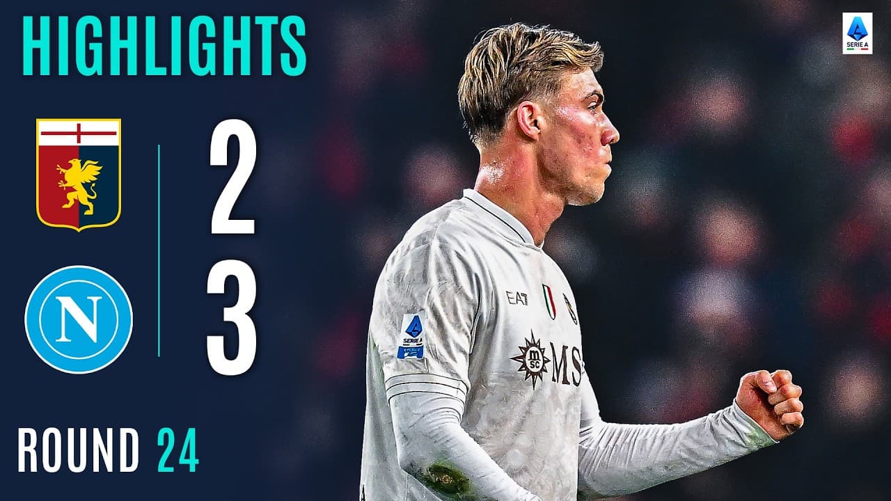 제노아 CFC 2 VS 3 SSC 나폴리