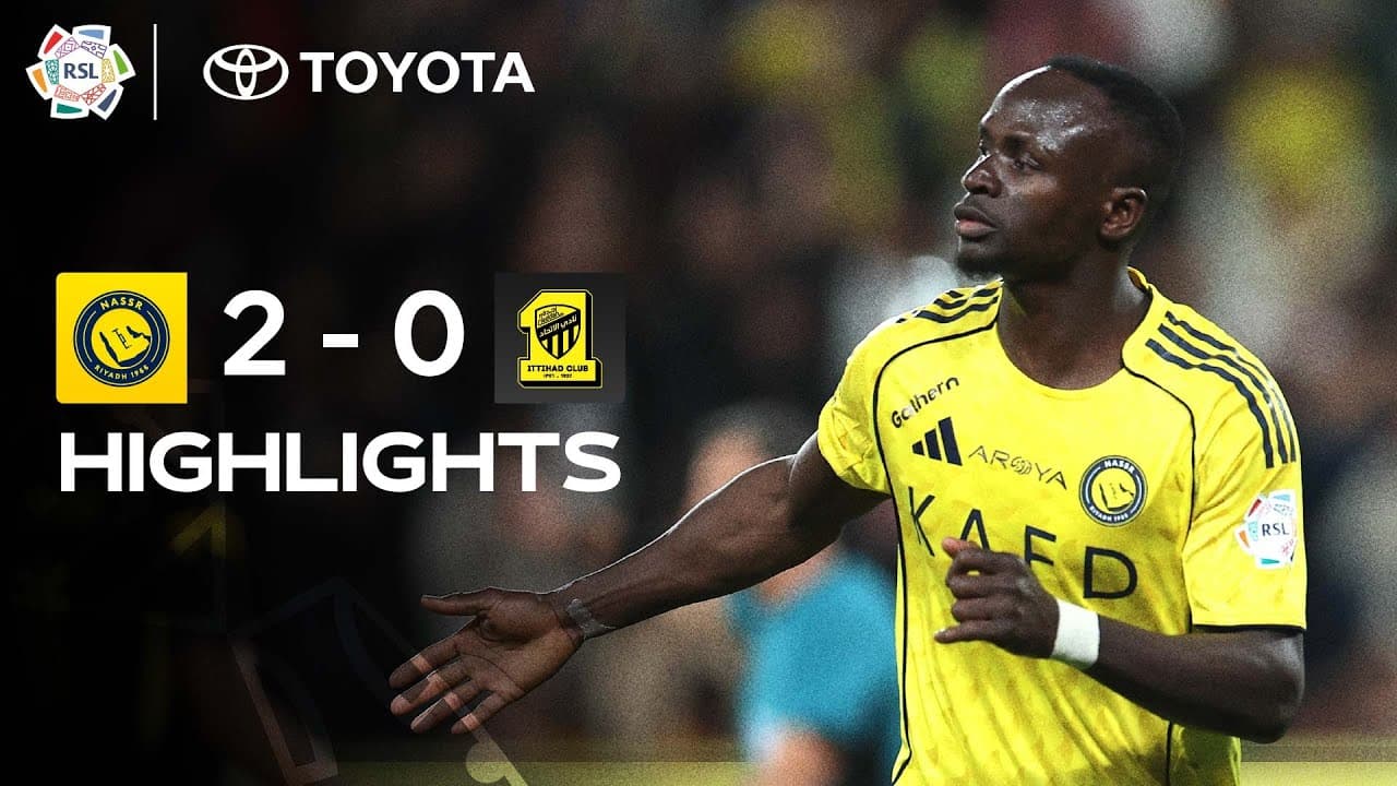 알 나스르(KSA) 2 VS 0 이티하드 FC