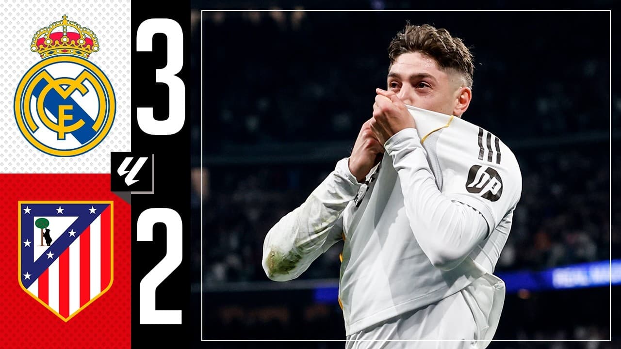 레알 마드리드 CF 3-2 아틀레티코 마드리드 하이라이트