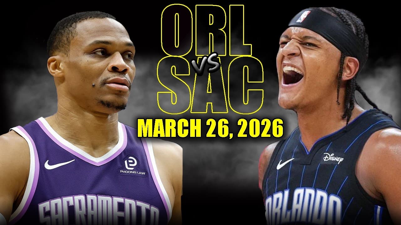 NBA 올랜도 매직 121-117 새크라멘토 킹스 하이라이트