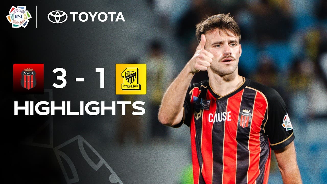 알 리야드 SC 3-1 이티하드 FC 하이라이트