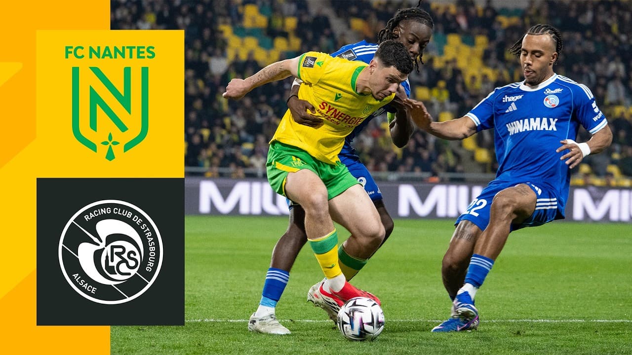 FC 낭트 2-3 RC 스트라스부르 하이라이트