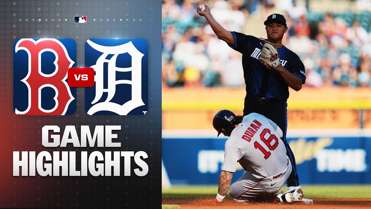 MLB 보스턴 5-4 디트로이트 하이라이트