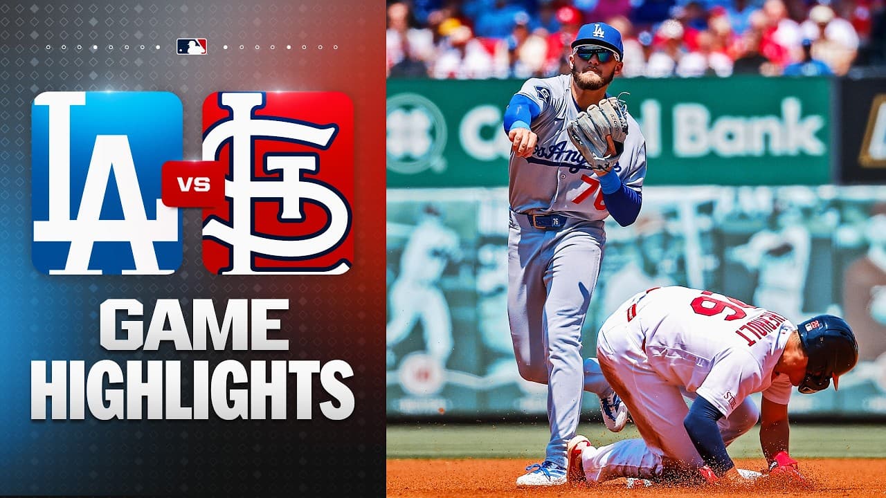 MLB LA다저스 4-1 St. 루이스 하이라이트