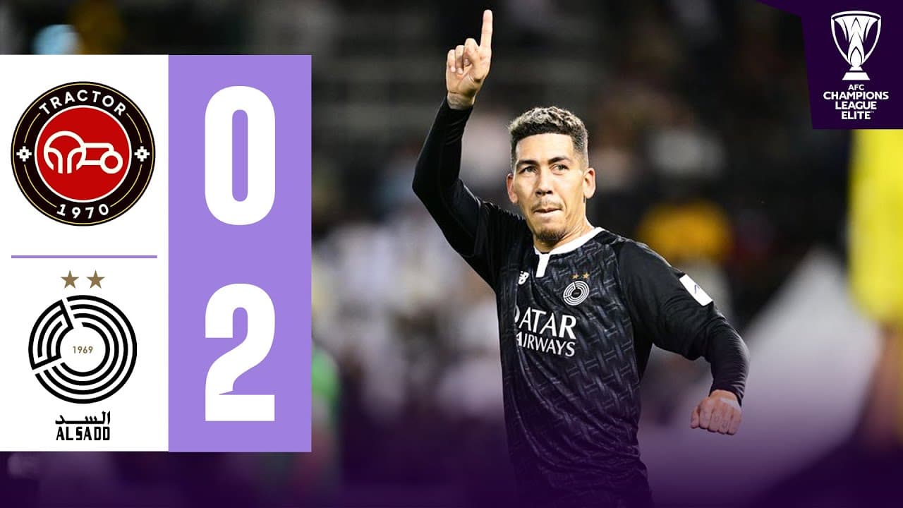 트락토르 사지 FC 0 VS 2 알사드 SC